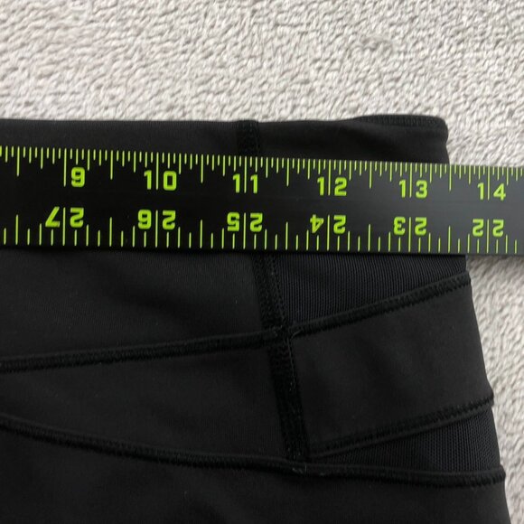 Lululemon Women’s Athletic Leggings Size 27W Capri High Rise Activewear Black - Picture 3 of 10